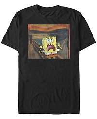 Fifth Sun Men's Sponge Scream Short Sleeve Crew T-shirt