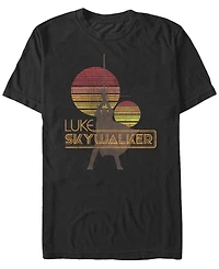 Fifth Sun Men's Skywalker Retro Short Sleeve Crew T-shirt