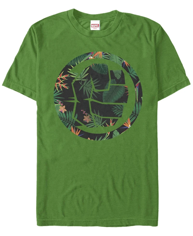 Fifth Sun Men's Hulk Floral Short Sleeve Crew T-shirt