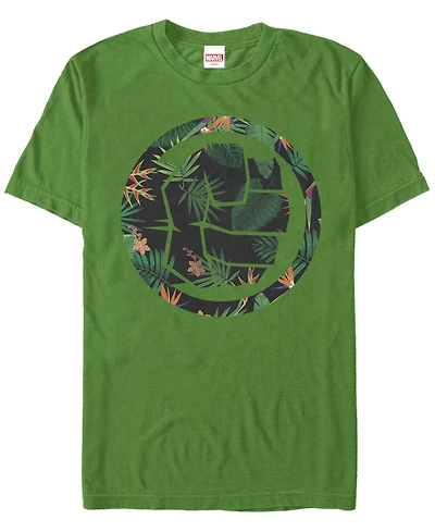 Fifth Sun Men's Hulk Floral Short Sleeve Crew T-shirt