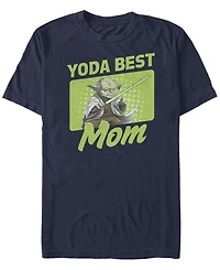 Fifth Sun Men's Yoda Best Mom Short Sleeve Crew T-shirt