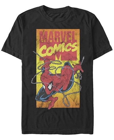 Fifth Sun Men's 90's Spidey Short Sleeve Crew T-shirt