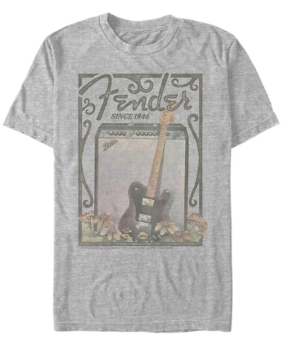 Fifth Sun Men's Retro Poster Short Sleeve Crew T-shirt