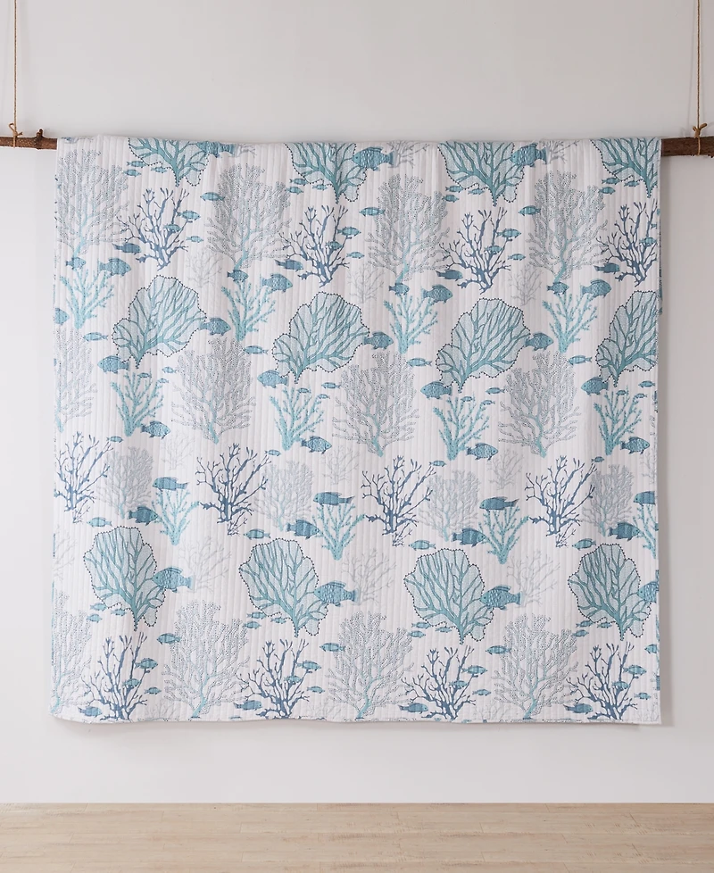 Levtex Lacey Sea 3-Pc. Quilt Set, Full/Queen