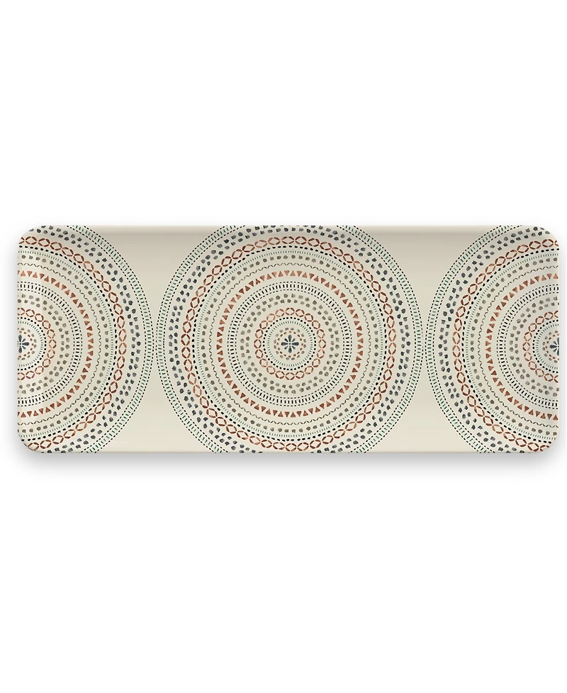 Abode Homewares Desert Mandala Tray, 17.8"