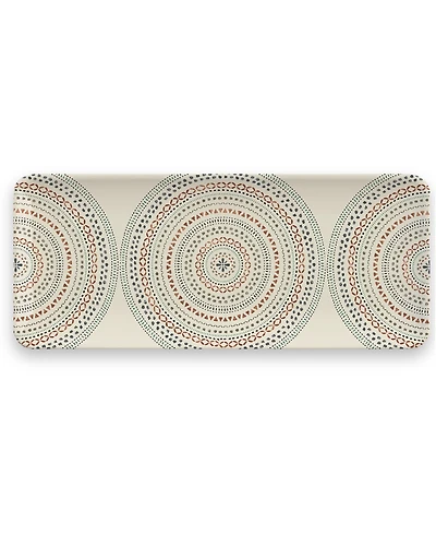 Abode Homewares Desert Mandala Tray, 17.8"