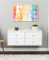Prepac Floating 4-Drawer Dresser