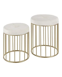 Canary Nesting Ottoman Set