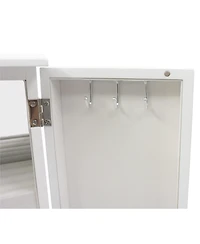 Pko Inc. Modern Mirrored Door Jewelry Box