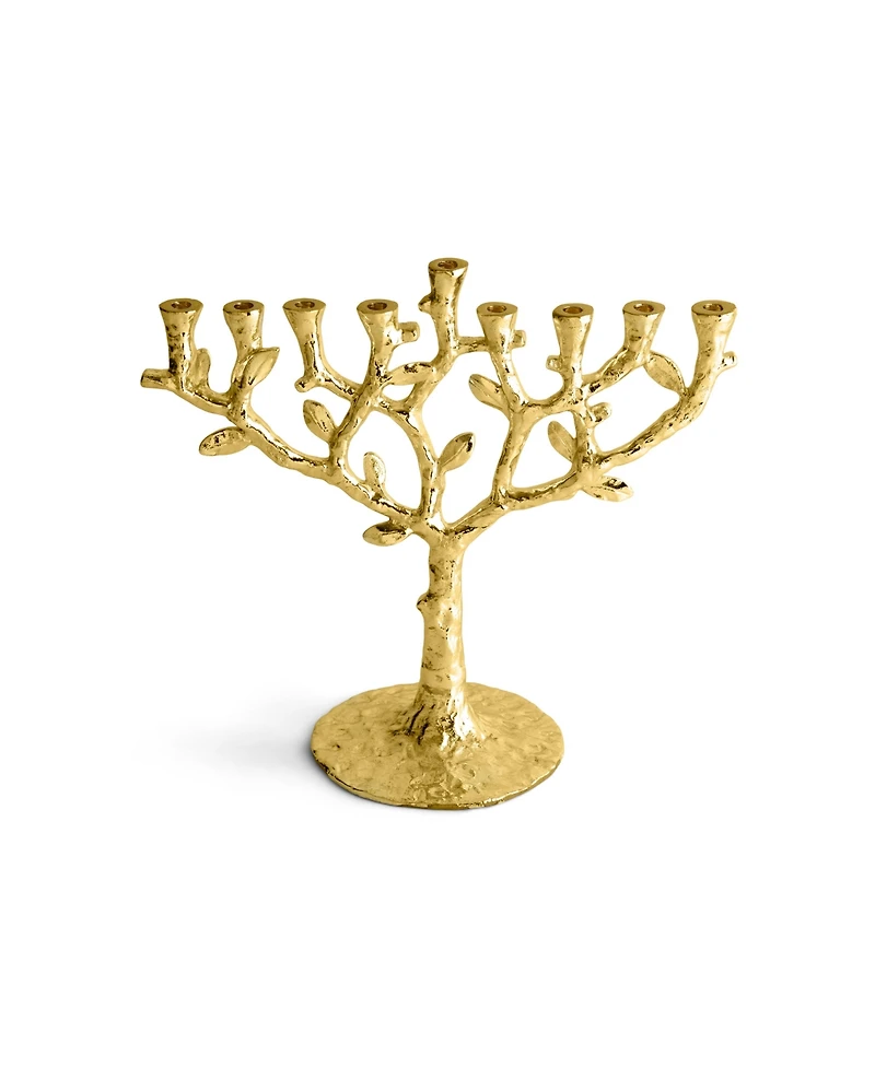 Michael Aram Tree of Life Menorah Gold