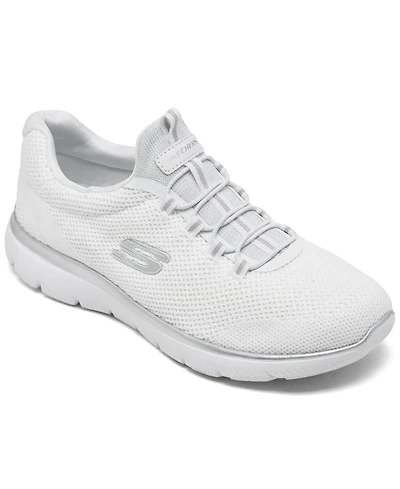 Skechers Women's Summits - Cool Classic Wide Width Athletic Walking Sneakers from Finish Line