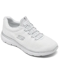 Skechers Women's Summits - Cool Classic Wide Width Athletic Walking Sneakers from Finish Line