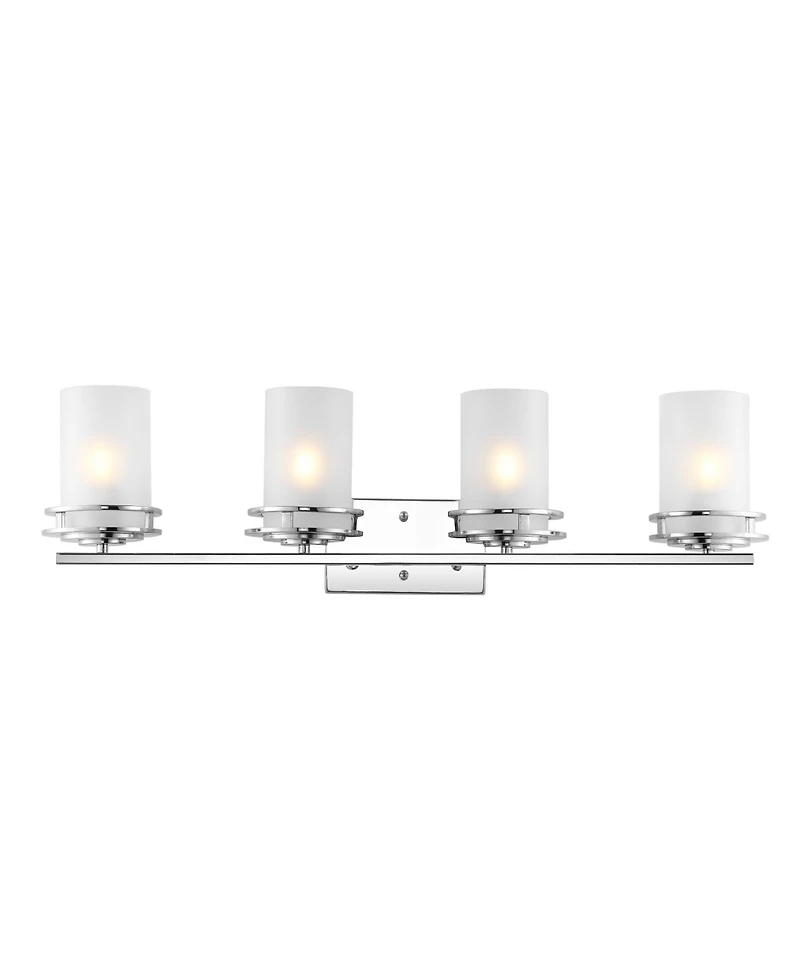 Fairfax 4-Light Contemporary Glam Led Vanity Light