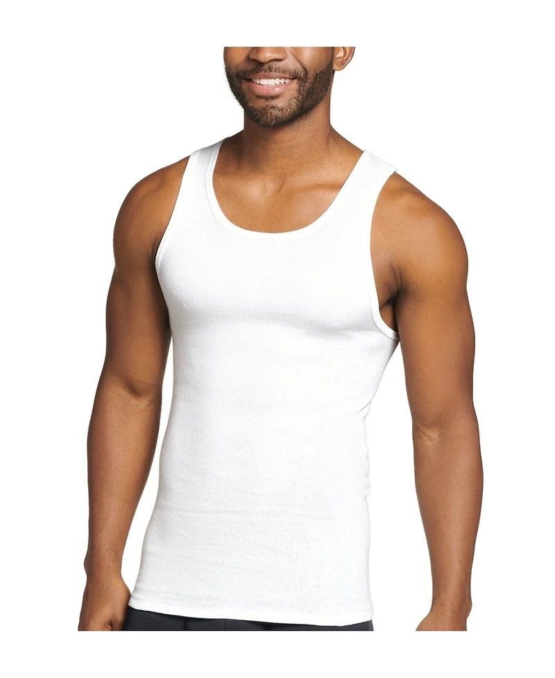 Jockey Men's 4-Pack Cotton Tank Tops