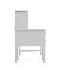 Guidecraft Taiga Kids Desk and Chair Set with Hutch