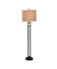 Fangio Lighting Frosted Glass Floor Lamp