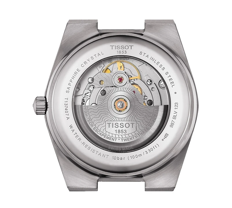 Tissot Men's Swiss Automatic Prx Powermatic 80 Stainless Steel Bracelet Watch 40mm