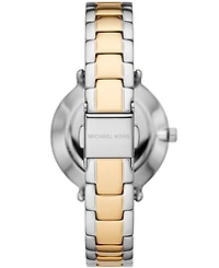 Michael Kors Women's Pyper Two-Tone Stainless Bracelet Watch 32mm Gift Set