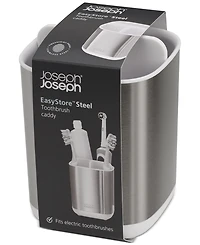 Joseph Joseph EasyStore Steel Toothbrush Caddy