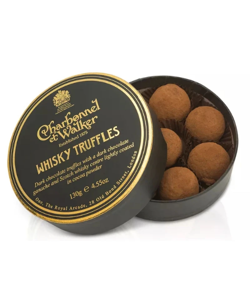 Charbonnel et Walker Dark Chocolate Whisky Truffles