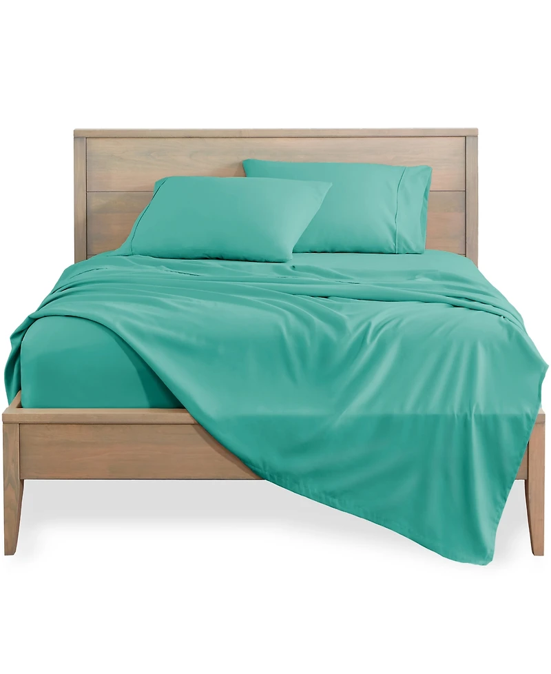 Bare Home Ultra-Soft Double Brushed Sheet Set, Twin