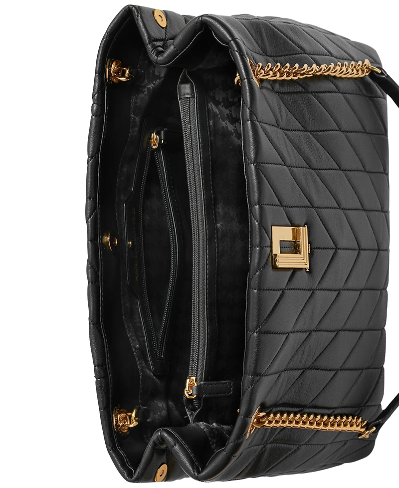 Karl Lagerfeld Paris Lafayette Leather Tote