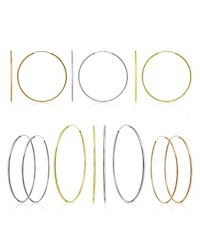 Now This Endless Hoops 1 3 5 2 7 8 In Gold Rose Gold Or Silver Plate