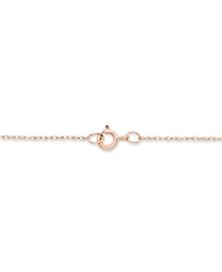 Diamond Open Cross Pendant Necklace (1/20 ct. t.w.) 14K Yellow, White or Rose Gold
