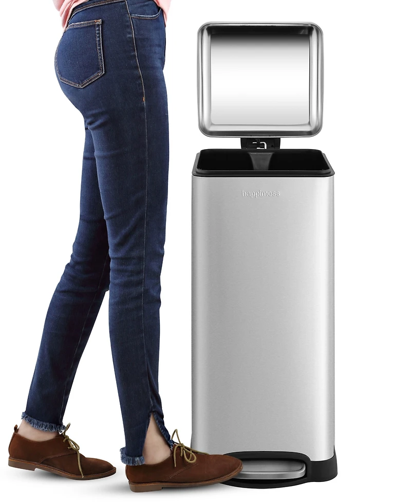 Betty Retro Step-Open Trash Can