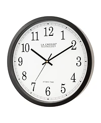 La Crosse Technology 14" Atomic Analog Wall Clock