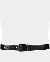 Calvin Klein Men's Reversible Textured Leather Dress Belt, Created for Macy's