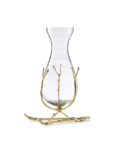 11" Vase with Twig Base