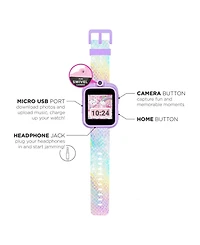 Kid's Playzoom 2 Textured Holographic Tpu Strap Smart Watch 41mm