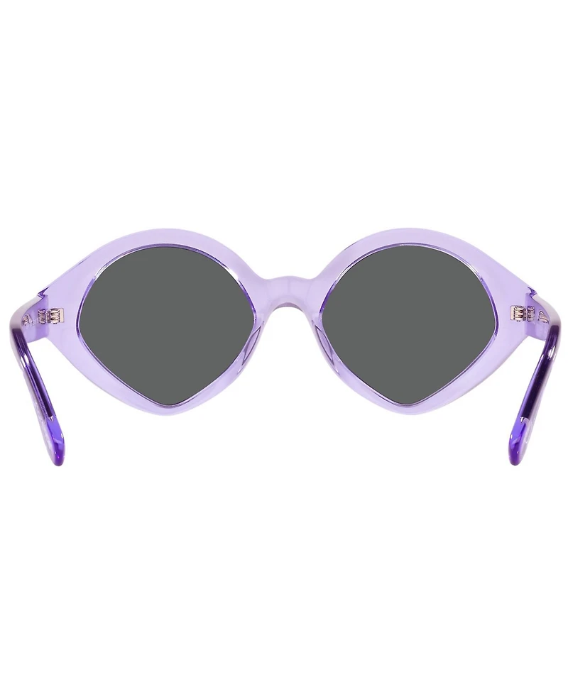 Mbb X Vogue Eyewear Sunglasses, VO5394S 52 - Transparent Lilac
