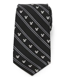 Disney Men's Mickey Mouse Stripe Tie