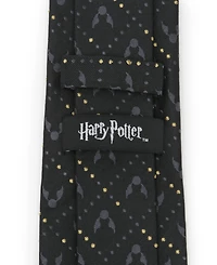 Harry Potter Men's Golden Snitch Silk Tie