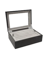 Ox & Bull Trading Co. Men's Onyx Cufflinks Collector's Case