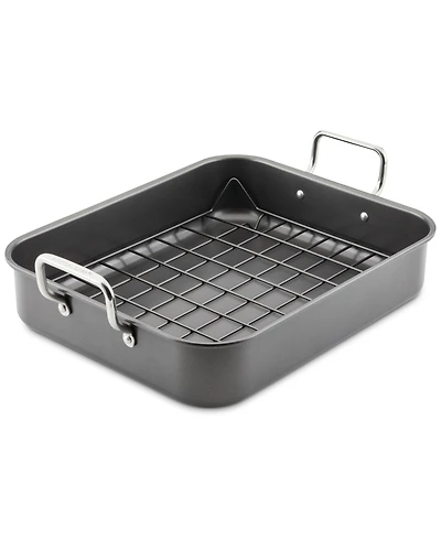 Rachael Ray Nonstick Roasting Pan with Reversible Rack
