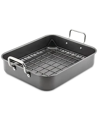 Rachael Ray Nonstick Roasting Pan with Reversible Rack