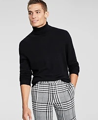 Club Room Men's Cashmere Turtleneck Sweater, Created for Macy's
