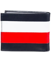 Tommy Hilfiger Men's Frazier Stripe Passcase Wallet