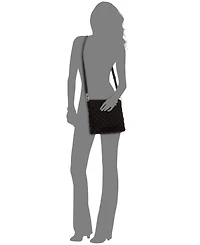 Guess Jaxi Tourist Quilted Crossbody, Created for Macy's
