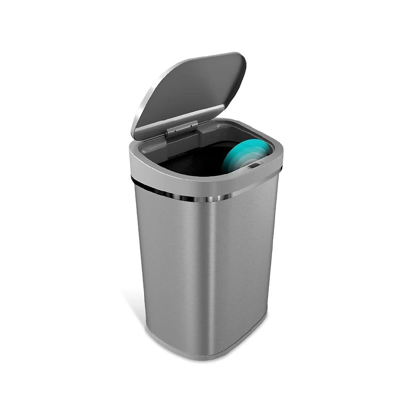 Ninestars 21 Gallons Automatic Touchless Kitchen Trash Can with Lid, Motion Sensor Trash Can for Kitchen 80 Liter