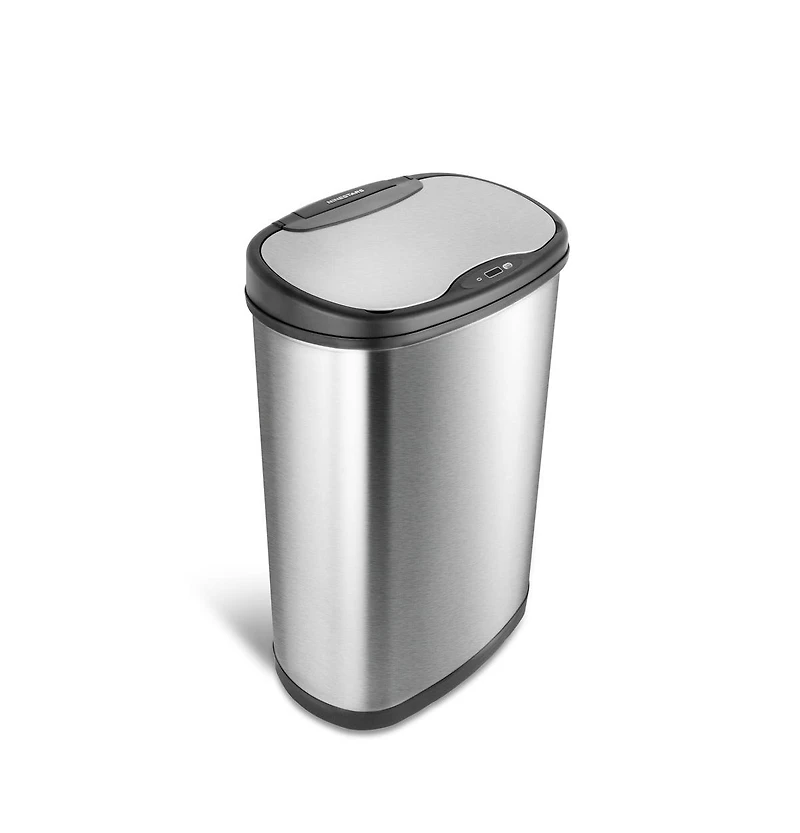 Ninestars 13 Gallon Kitchen Trash Can, Automatic Touchless Motion Sensor Trash Can with Lid