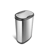Ninestars 13 Gallon Kitchen Trash Can, Automatic Touchless Motion Sensor Trash Can with Lid