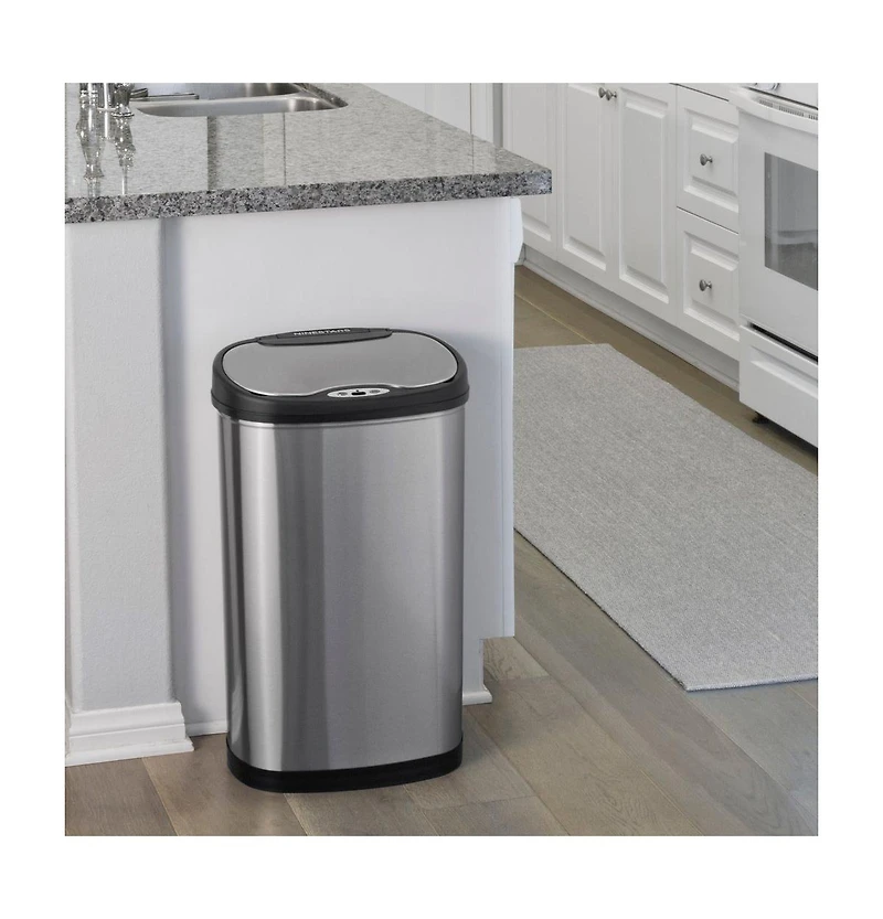 Ninestars 13 Gallon Kitchen Trash Can