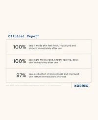 Korres Travel-Size Greek Yoghurt Foaming Cream Cleanser, 2.54 oz.