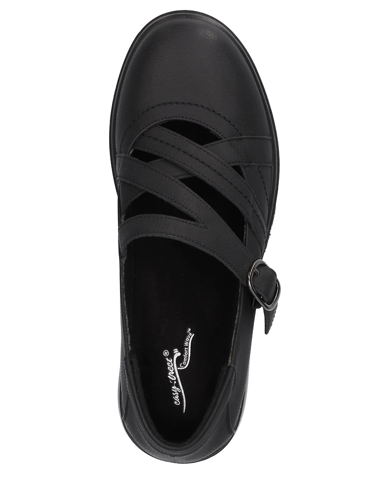 Easy Street Women's Wise Comfort Mary Janes