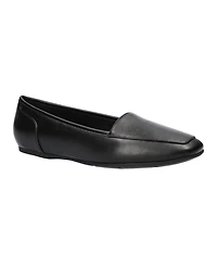 Easy Street Women's Thrill Square Toe Comfort Flats