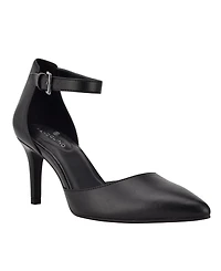 Bandolino Women's Ginata D'Orsay Ankle Strap Pointed Toe Pumps